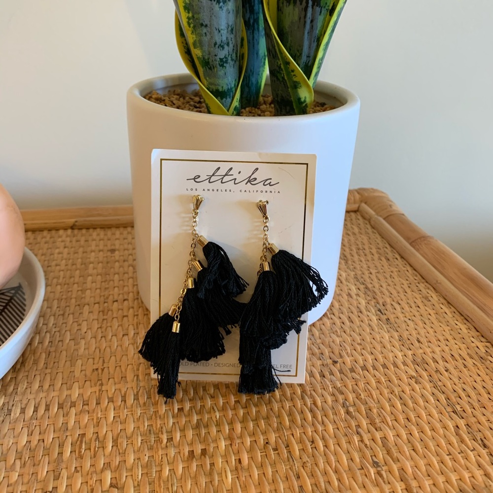 Ettika Tassel Earrings